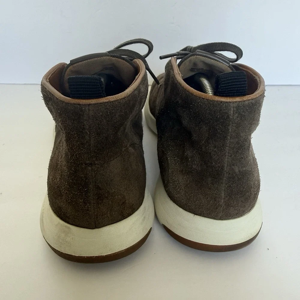 Cole Haan GrandPro Chukka Men's 11 M Brown Suede Leather Sneaker Boots C24673